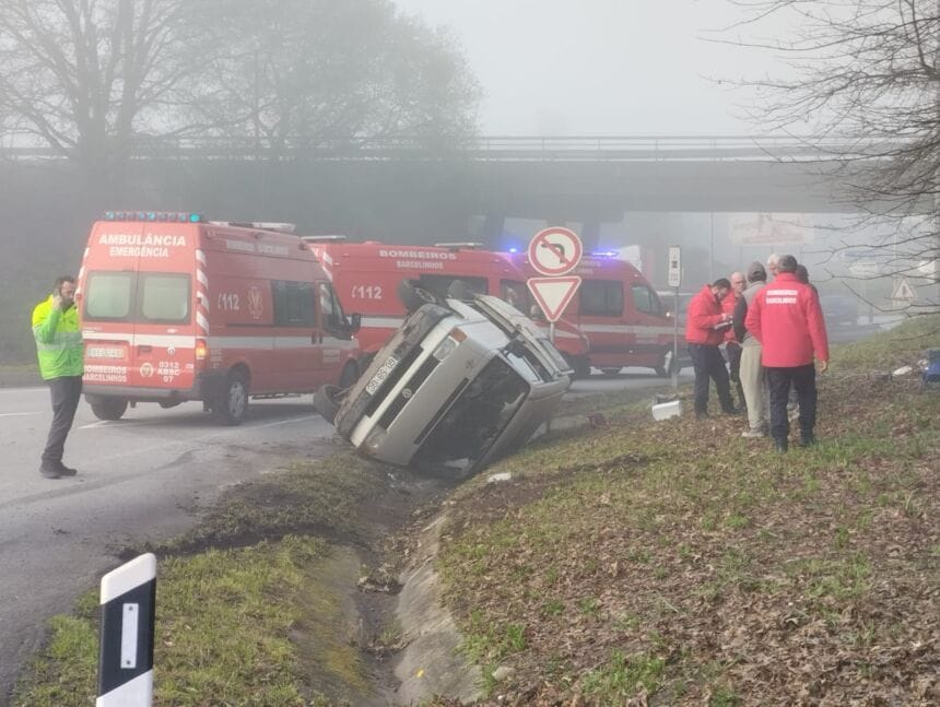 despiste acidente barcelos 2