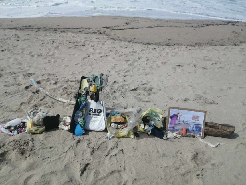 Esposende: "Big Changer" Dobreira esteve na Apúlia e pede a ministros "programa de sensabilização ambiental" Praia de Apúlia