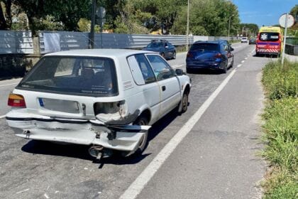Ferido acidente E24