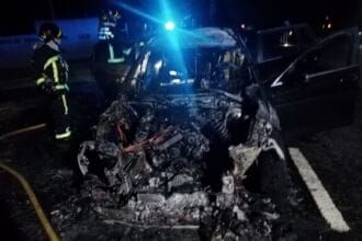 carro arde braga alto da vela