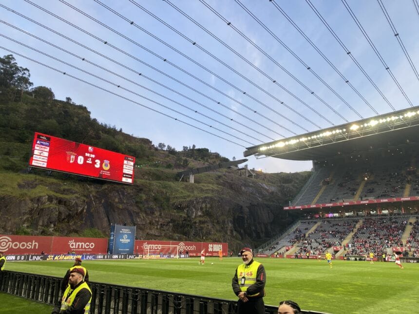 Futebol: Arouca vence na Pedreira SC Braga Arouca