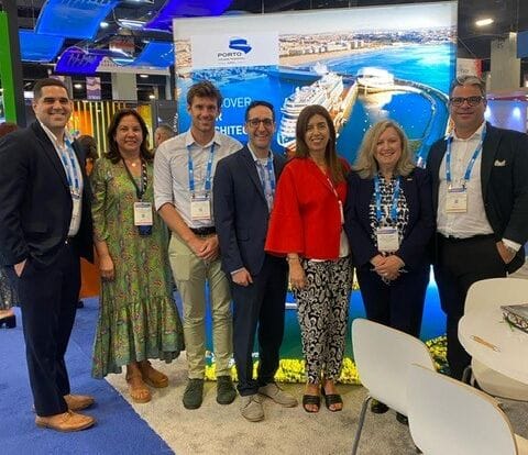 Porto de Leixões, com os Portos de Portugal participação da Seatrade Cruise Global