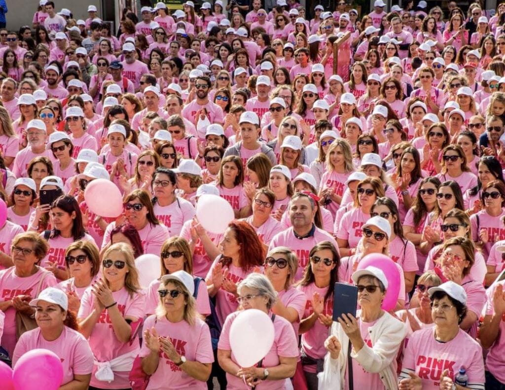 Braga: 4 mil metros de "Pink". Já tem data a "Race For the Cure" Rosa Vida Pink Race Braga