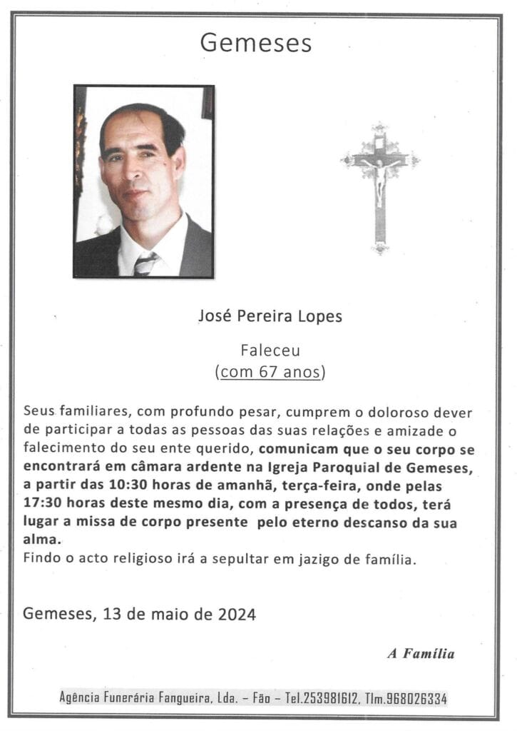 Barcelos: Morreu o homem atropelado na EN103-1. Funeral marcado para Esposende Barcelos óbito atropelado