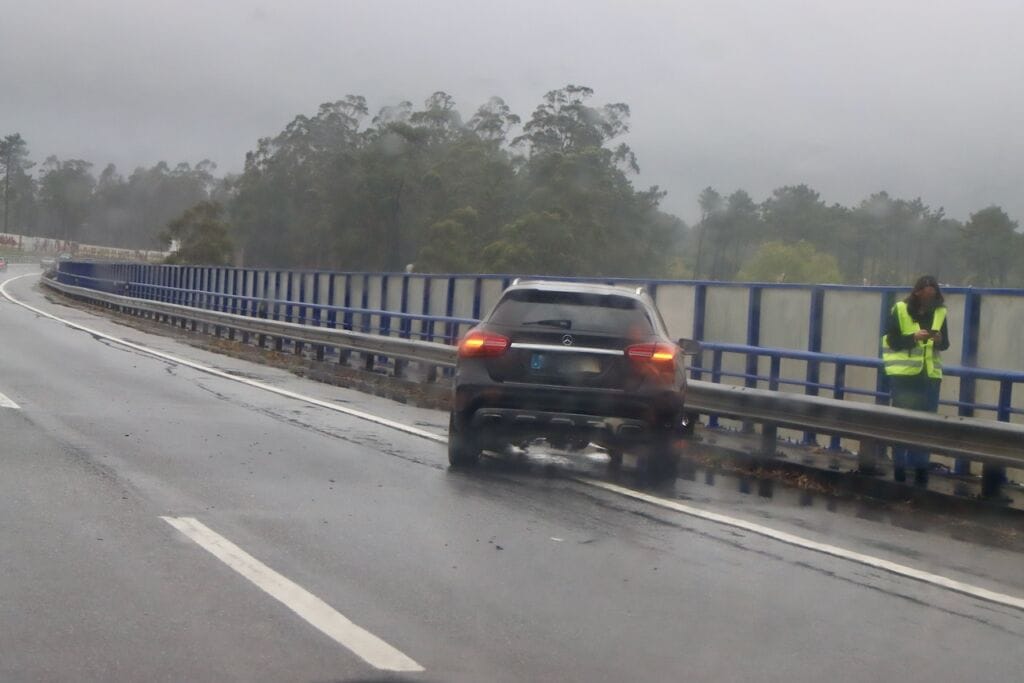 Acidente A28 ponte 