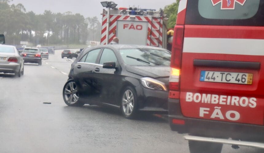 Acidente ponte esposende A28