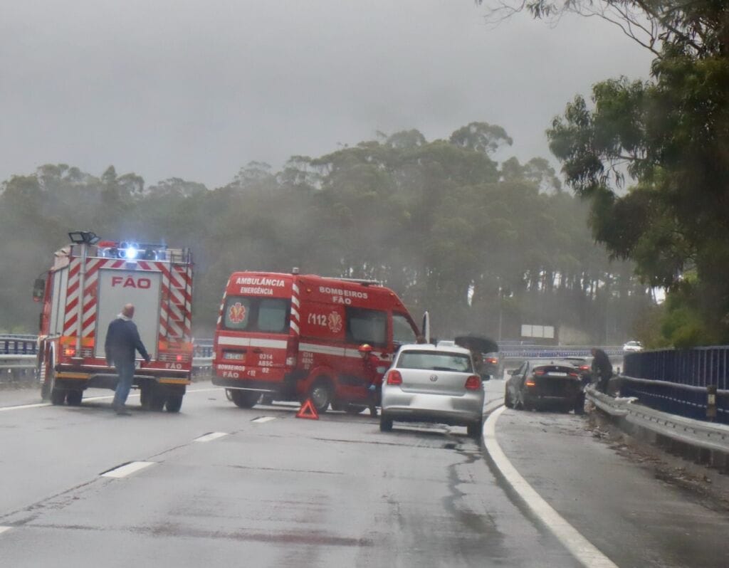 Acidente A28 Ponte 