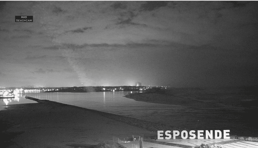 Esposende: Já é possível ver imagens em tempo real do Estuário e Foz do Rio Cávado webcam esposende