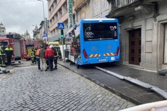atropelado morto autocarro braga TUB