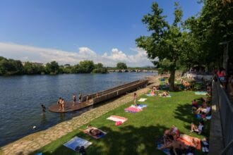 Praias Merelim Braga fluvial E24 calor
