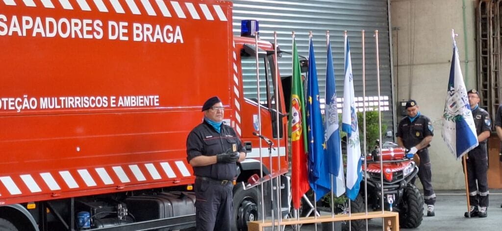 Braga: Investimentos de 2ME do Município colocam Companhia de Bombeiros "bem preparada" BS Braga