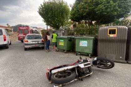 Acidente mota Esposende EN13 - 2