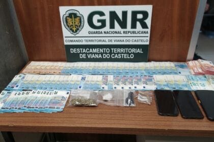 Viana GNR apreensão droga