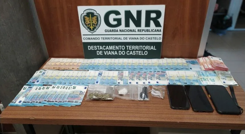 Viana GNR apreensão droga