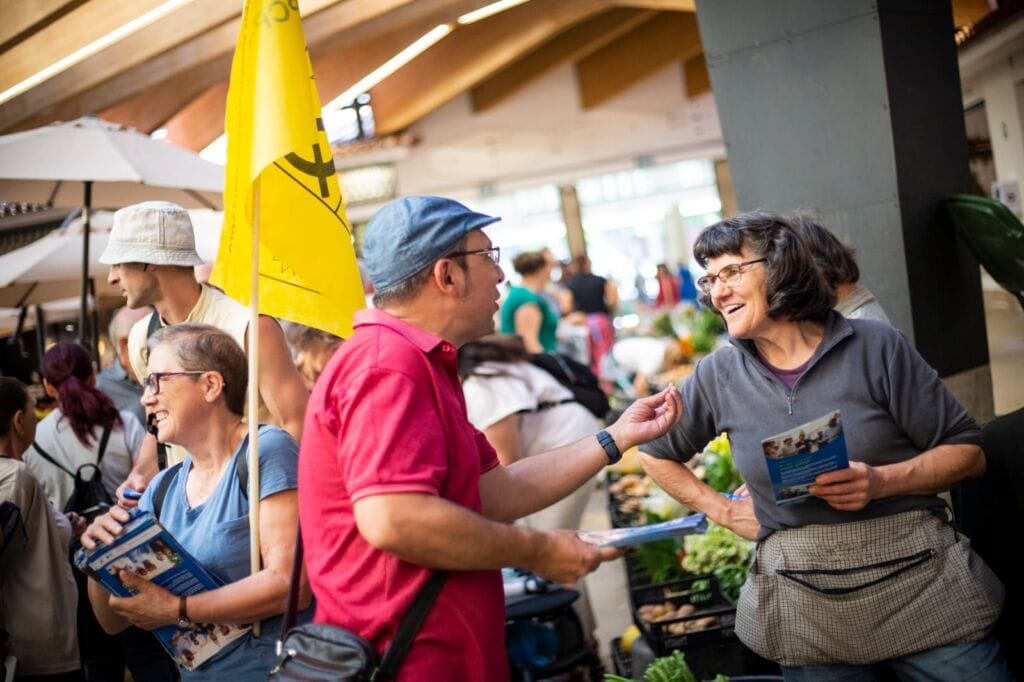 Europeias: CDU defende em Braga produção local sustentável e pequena e média agricultura Braga europeias CDU Vitor Rodrigues