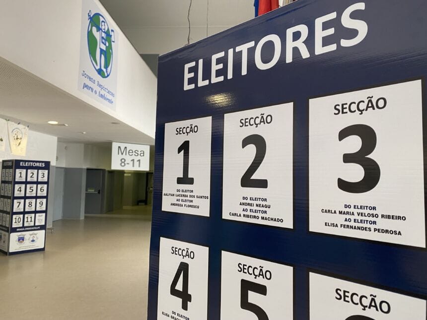Europeias urna votos