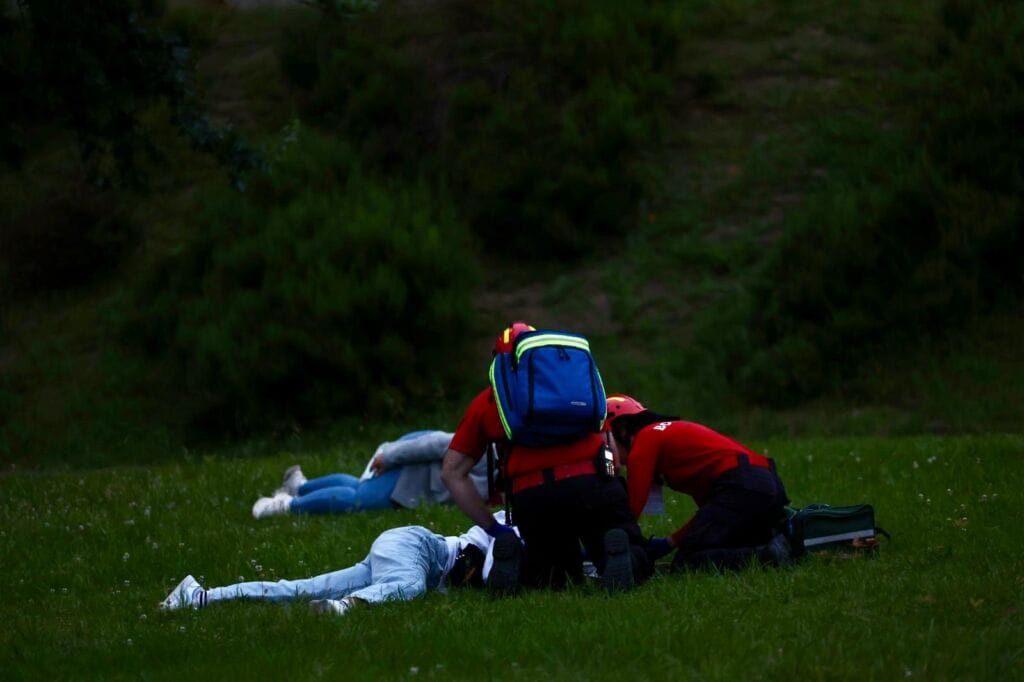 Braga: Incêndio e contaminação. Mais de 100 operacionais testam capacidade de resposta do Hospital Simulacro hospital braga