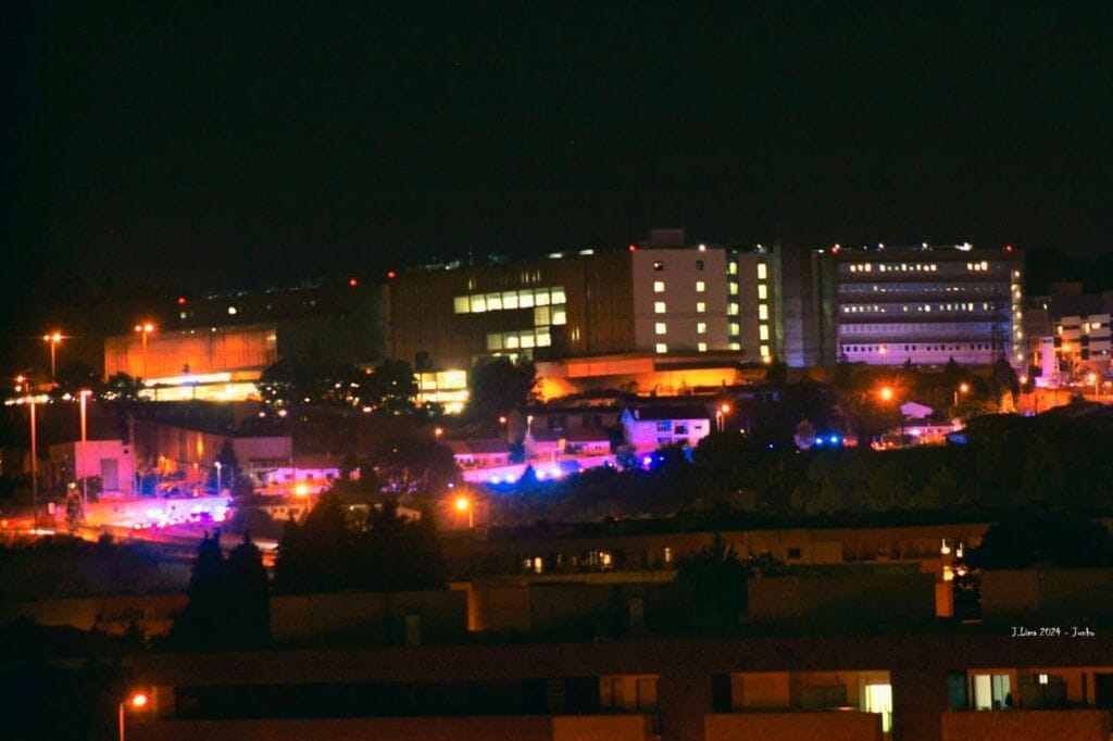 Braga: Incêndio e contaminação. Mais de 100 operacionais testam capacidade de resposta do Hospital Aparato Silumacro Braga