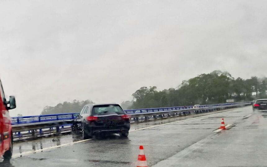Esposende: Acidente em ponte da A28. Mais um "no sítio do costume" acidente ponte a28 esposende