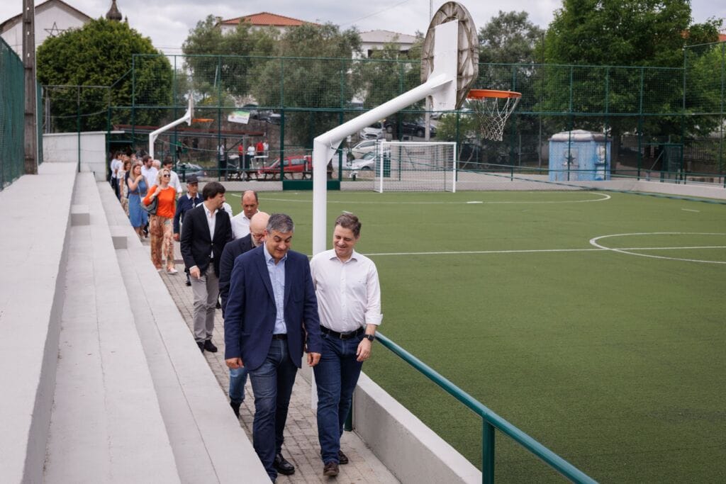 Braga: Está requalificado e inaugurado o polidesportivo de Esporões Braga polidesportivo esporões