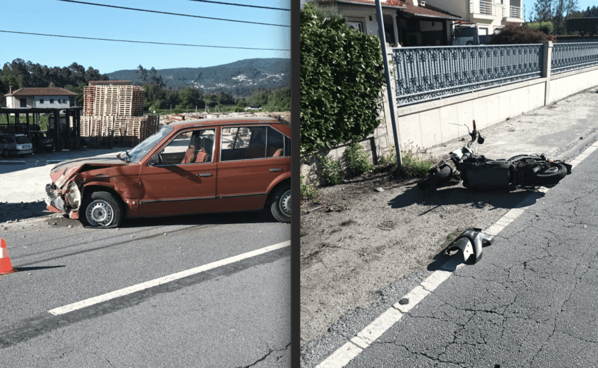 Barcelos: Acidente em Balugães faz um morto Barcelos Acidente