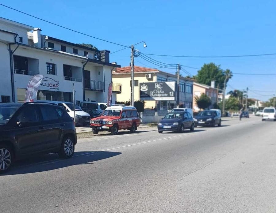 Barcelos: Antiga estação de serviço "Paguá" pega fogo Pagua bombeiros barcelos