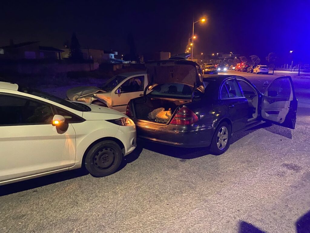 Esposende: Um detido, um ferido e três carros sinistrados após acidente acidente esposende marinhas - 1