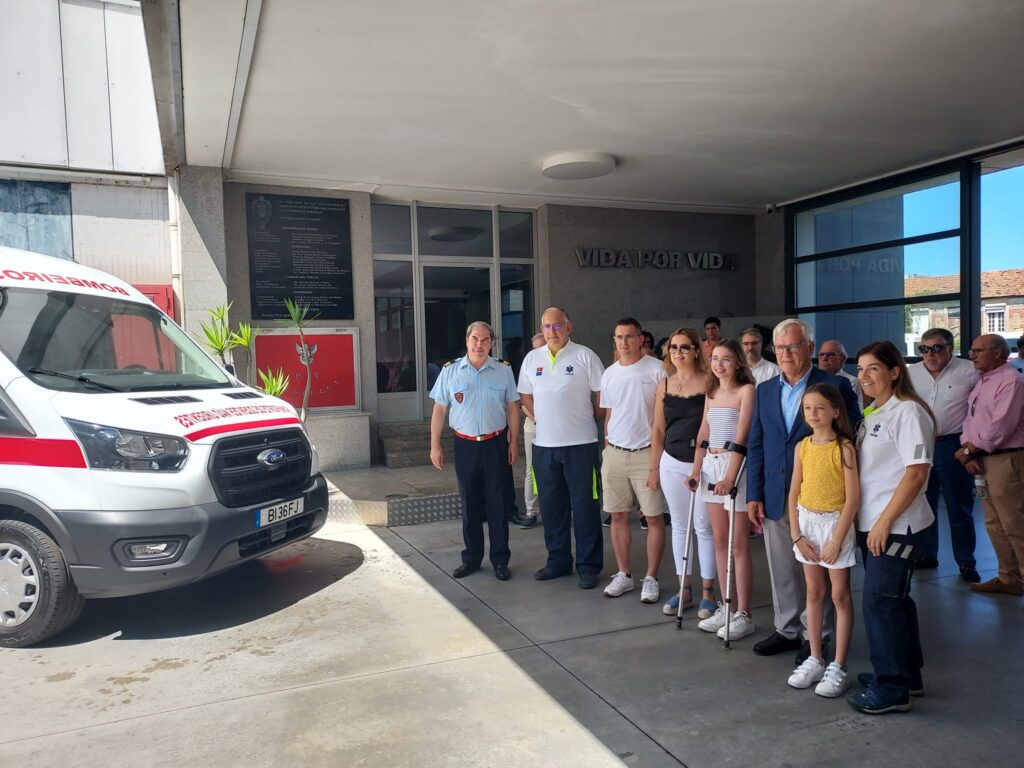 Barcelos: Irmãs atropeladas agradecem aos Bombeiros em dia de aniversário da corporação BV Barcelos 5