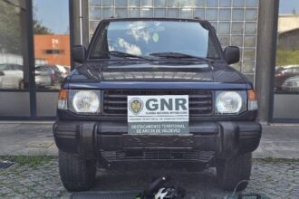 apreensao GNR Ponte de Lima Fafe carro furtado