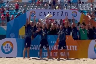 SC braga campeao futebol praia