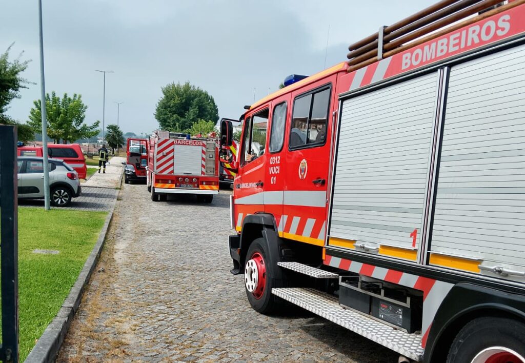 Incendio capela barcelos santa casa