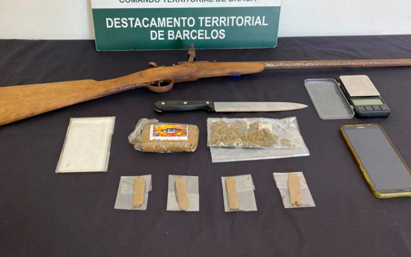 Barcelos: Detido por roubo em via pública GNR Barcelos