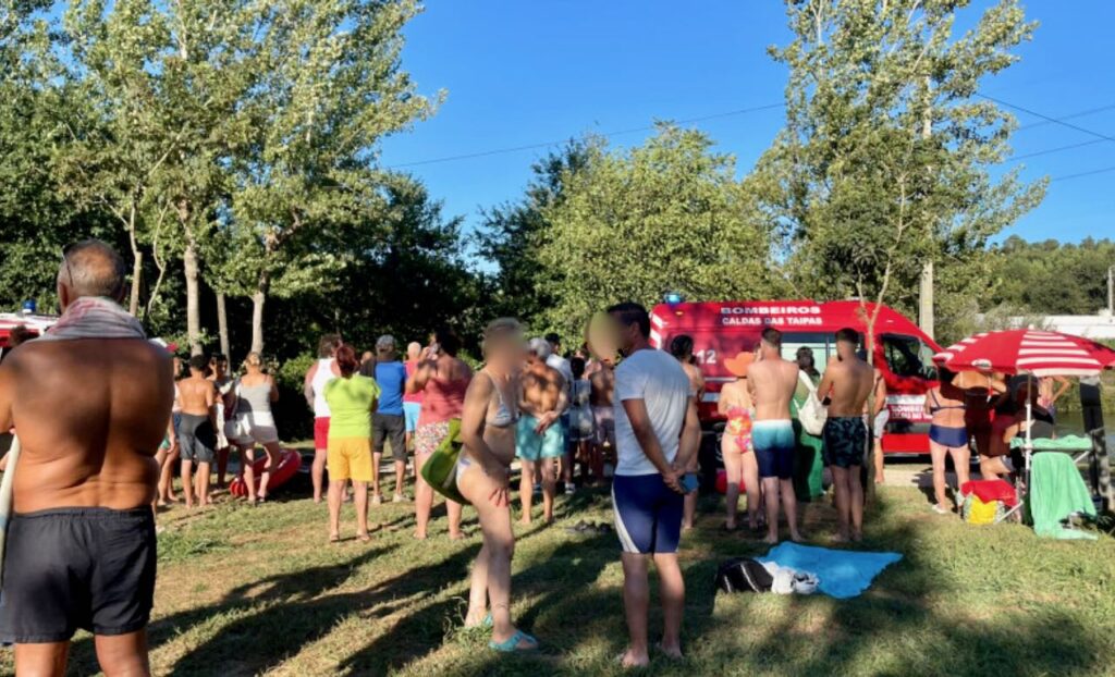 Menina afogada nas taipas