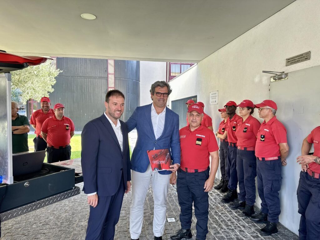 Bombeiros: Corporação das Taipas com nova viatura BV Taipas 4