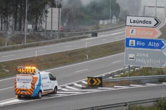 A28 cortada ao transito póvoa de varzim