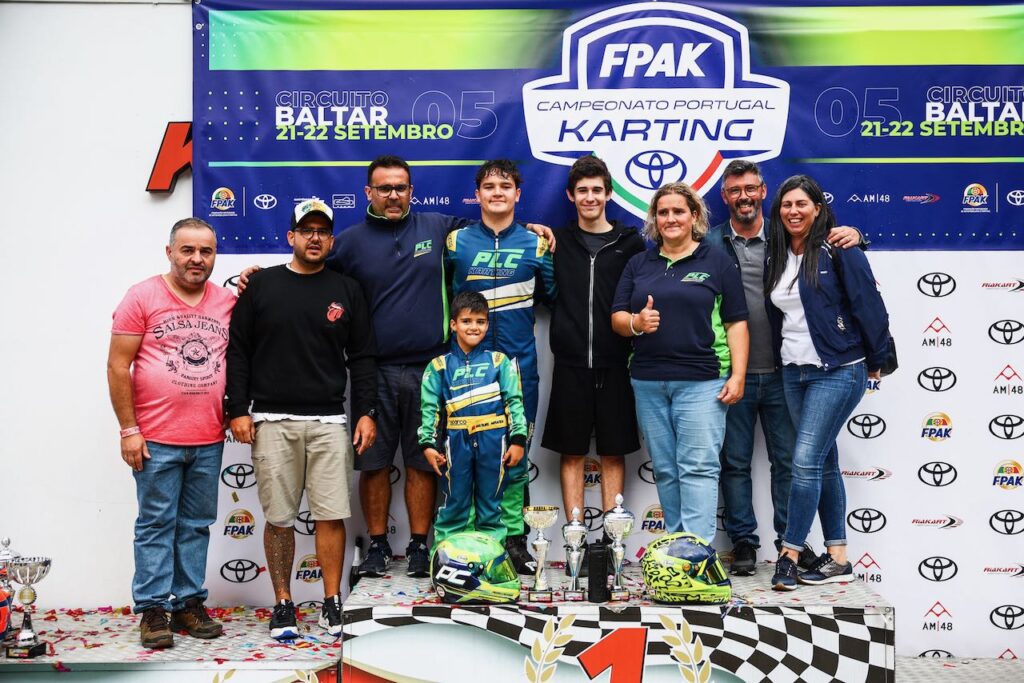 Karting: "PLC" de Barcelos no pódio do Campeonato de Portugal Barcelos Karting PLC