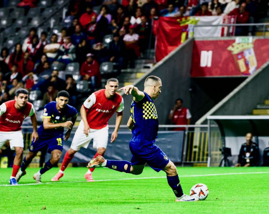 Futebol: Estrela de Davi sorriu ao Bruma. SC Braga entra a vencer na “nova” Liga Europa SC Braga Maccabi Bruma