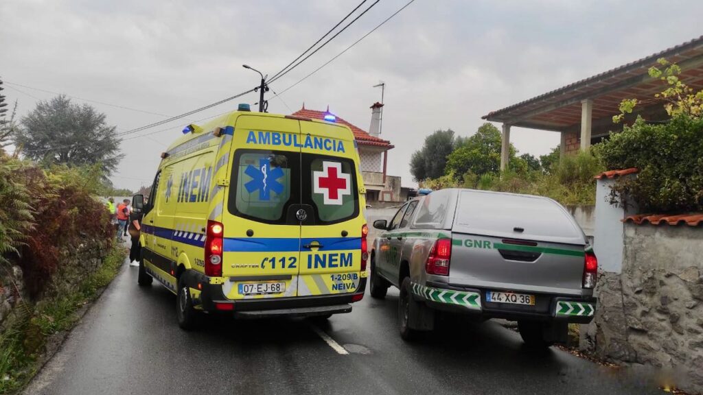 Viana: Um ferido em acidente em Alvarães acidente alvaraes viana