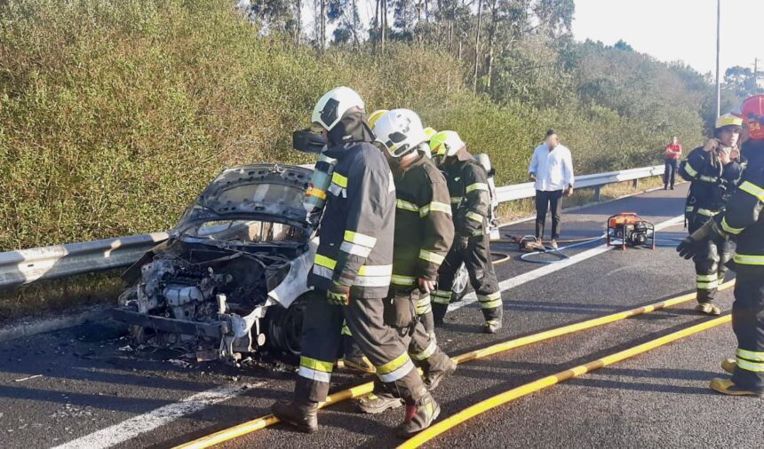 incendio A28 GNR Esposende Apulia