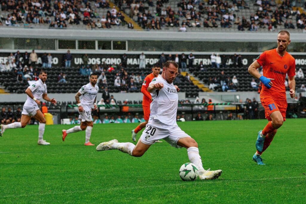Futebol: Vitória SC vinga-se e vence Celje fraquinho Vitória SC Celje