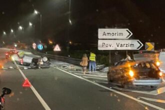 A28 acidente Póvoa de Varzim