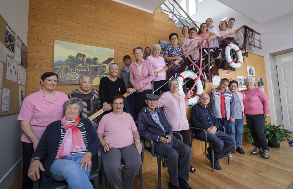 Póvoa de Varzim: E todos foram "Dia Rosa" rosa povoa de varzim