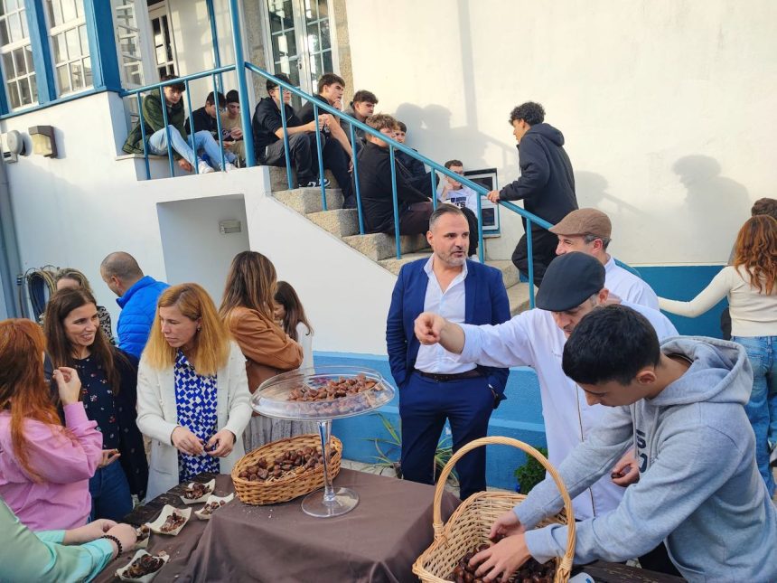 Esposende: Castanha assada invadiu Escola Profissional EPE Magusto esposende