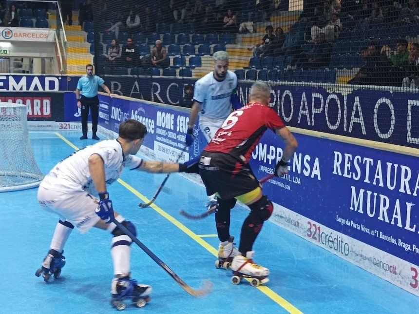 Hóquei em Patins: OC Barcelos deixa fugir vitória nos minutos finais diante o Noia OC Barcelos