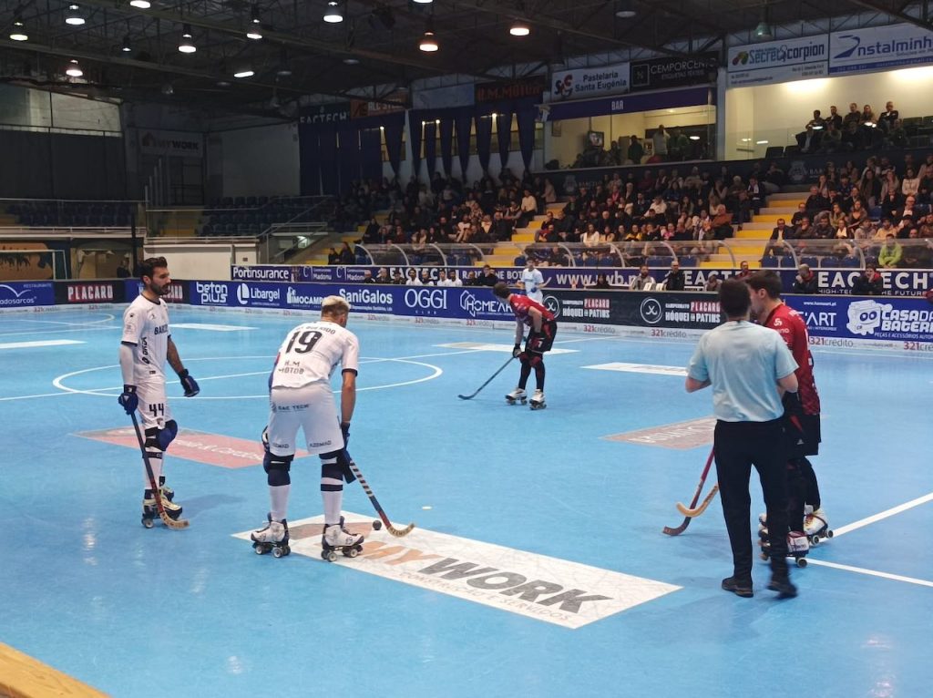 Hóquei em Patins: OC Barcelos deixa fugir vitória nos minutos finais diante o Noia OC Barcelos Noia