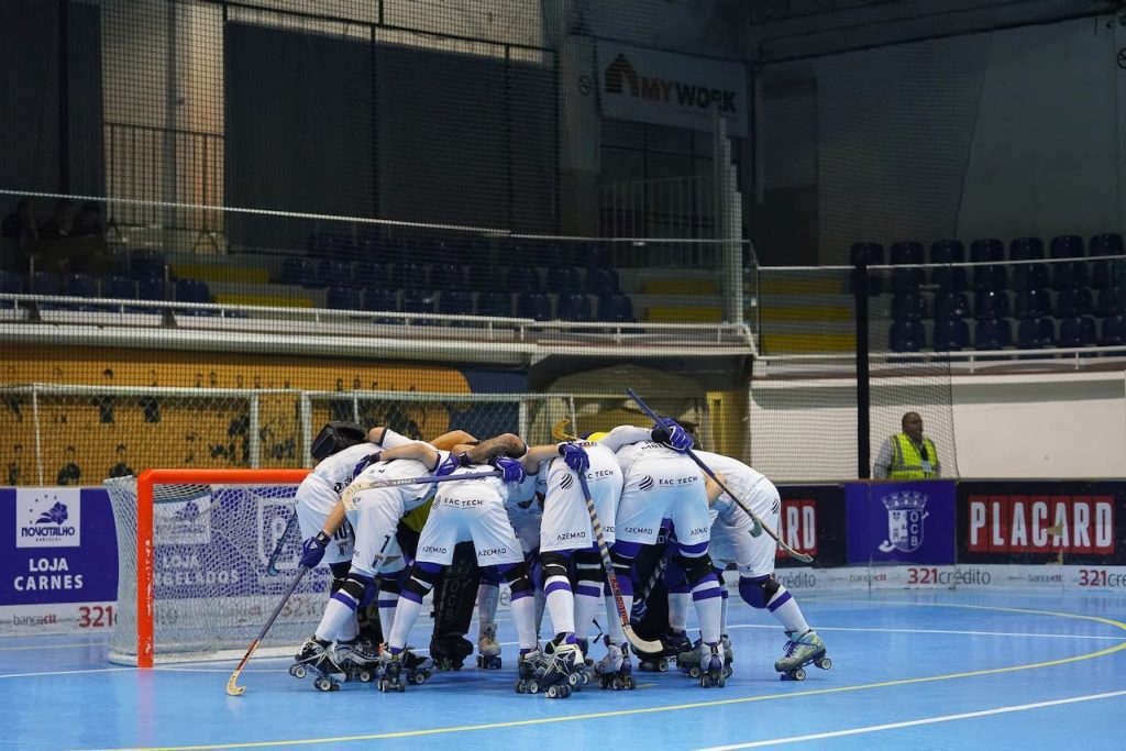 Hóquei em Patins: OC Barcelos mantém a Catedral 100% vitoriosa OC Barcelos Valongo - 1