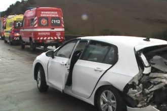 acidente Vila Real A24