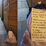 Saco Lixo com mensagem em Barcelos