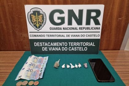 gnr viana detido droga - 1