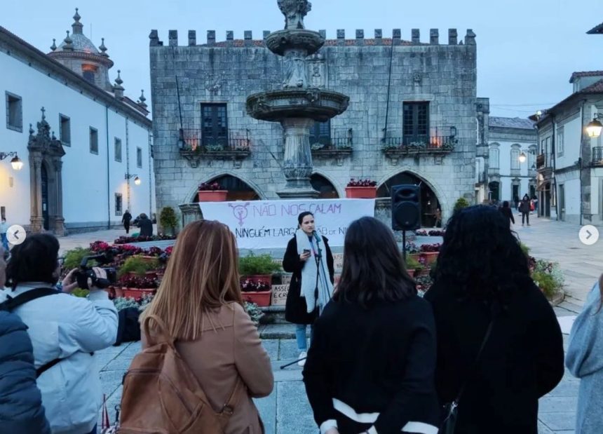 Viana: De volta à "Praça" para lutar pela eliminação da violência contra as mulheres Viana Violencia contra mulheres